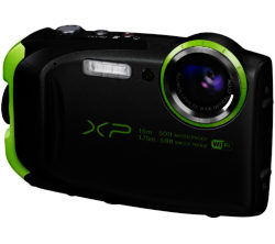 Fujifilm FinePix XP80 Tough Compact Camera - Graphite & Green